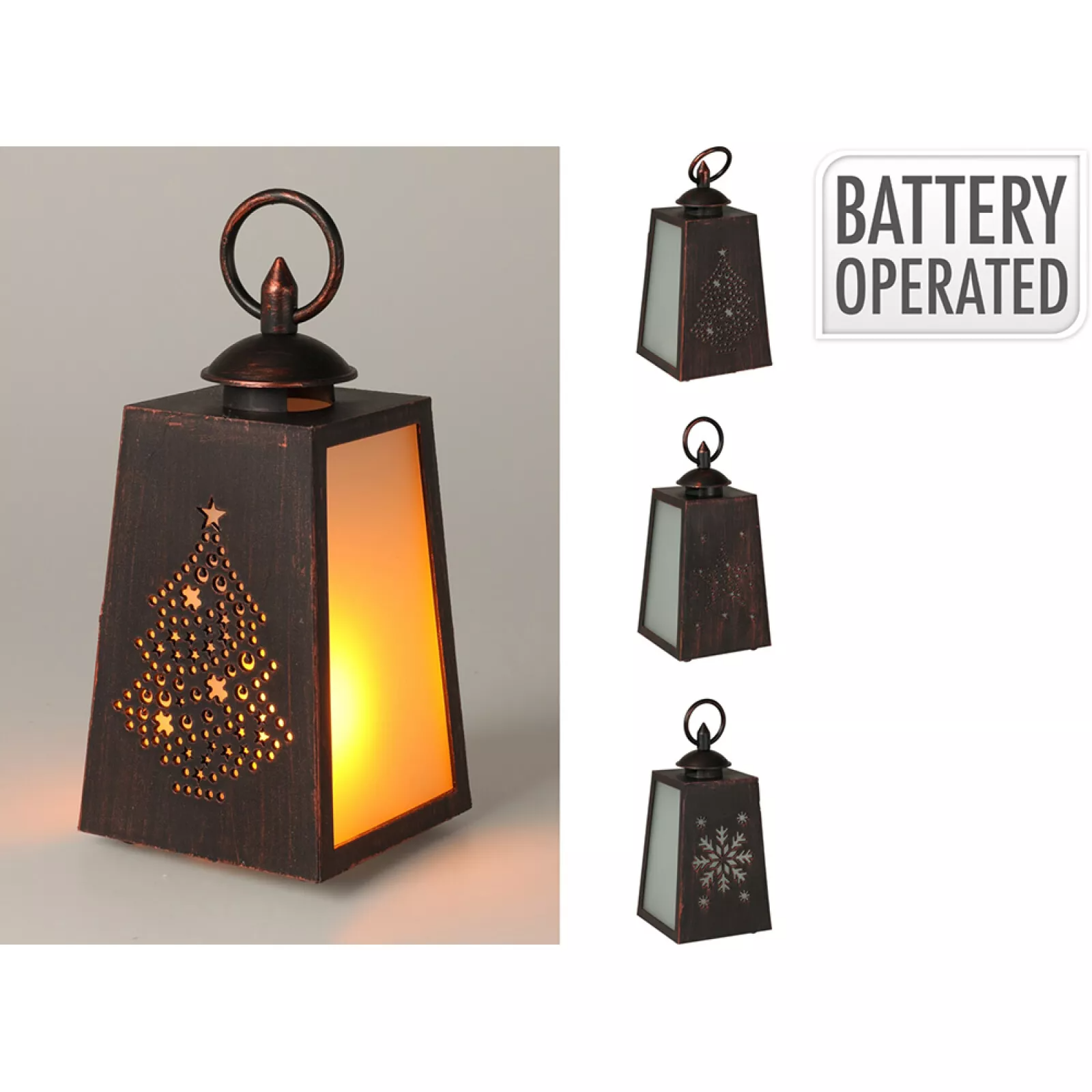 FAROL LED EFECTO LLAMA 10X19CM