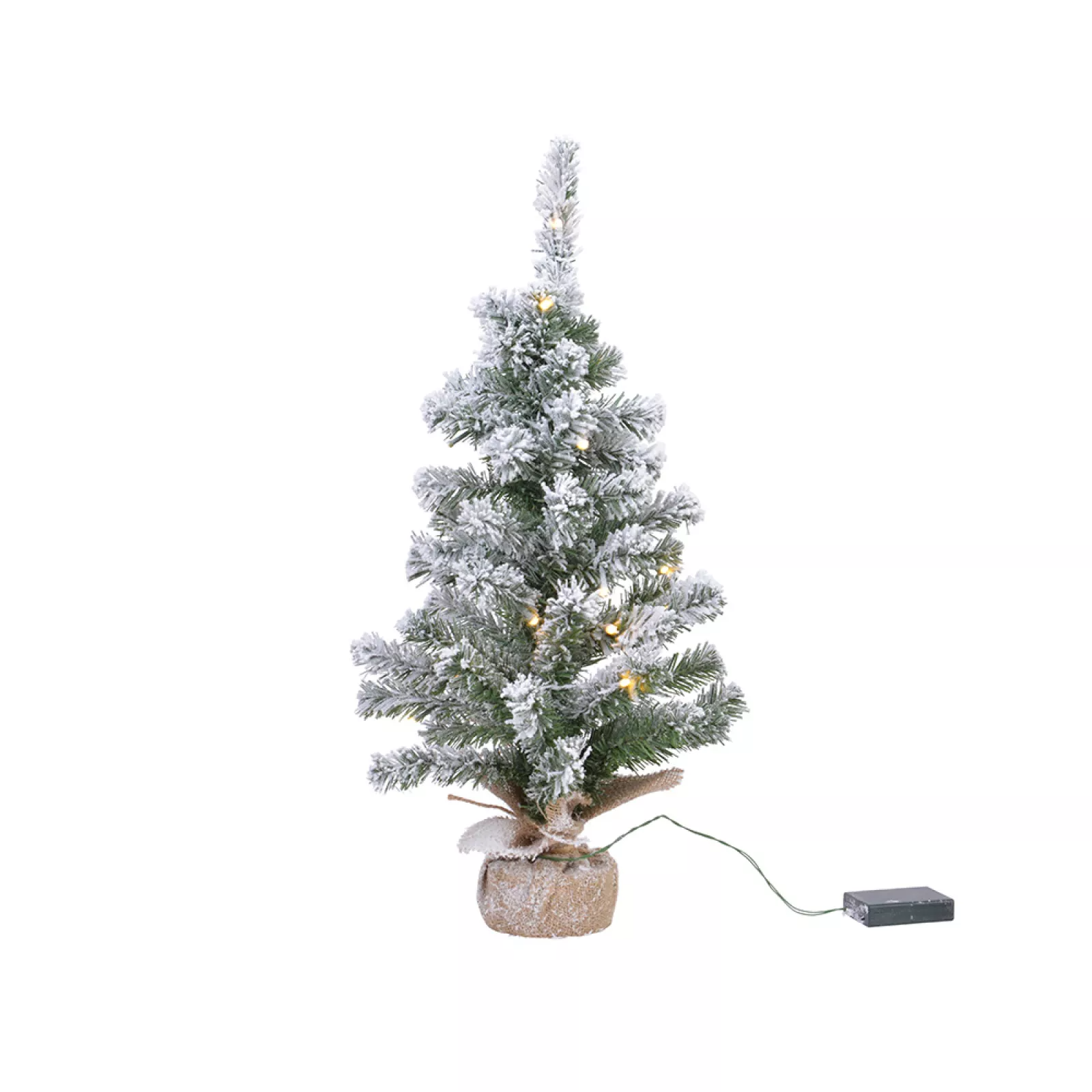 MINI PINO IMPERIAL NEVADO CON MICROLED 60CM
